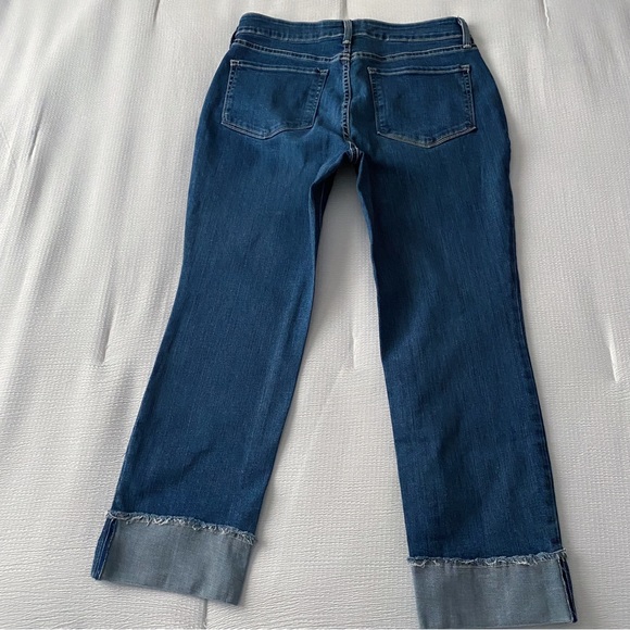 NYJD Marnie Cropped Raw Hem Jeans - Picture 4 of 15